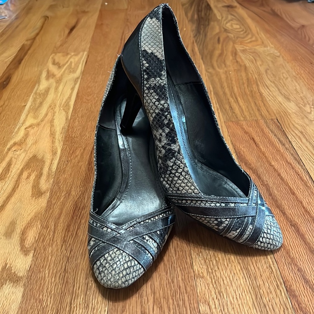 Apt. 9 snakeskin heels